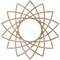 Ekena Millwork Eleanor Wood Fretwork Pierced Ceiling Medallion, Red Oak, 32"OD x 12 3/8"ID x 1/4"T CMWP32X32X0250EARO - alternate 2